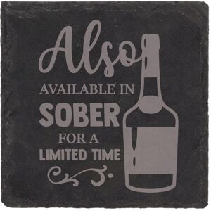 60 SECOND MAKEOVER Slate Coaster Also Available In Sober For A Limited Time Engraved Funny Gift Friend Present in Black Black 60 SECOND MAKEOVER Slate Coaster Also Available In Sober For A Limited Time Engraved Funny Gift Friend Present in Black Black