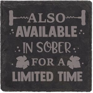 60 SECOND MAKEOVER Slate Coaster Also Available In Sober For A Limited Time Engraved Funny Gift Friend Present in Black Black 60 SECOND MAKEOVER Slate Coaster Also Available In Sober For A Limited Time Engraved Funny Gift Friend Present in Black Black