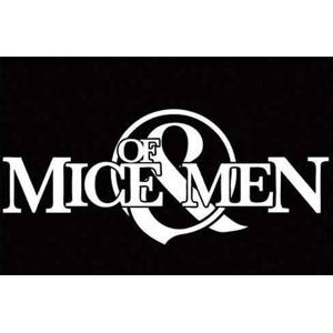 Of Mice & Men Cork Logo Coaster in Black Black Of Mice & Men Cork Logo Coaster in Black Black