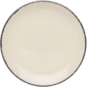 Ukiyo Dinner Plate Set Pack of 2 in White White Ukiyo Dinner Plate Set Pack of 2 in White White