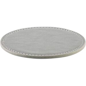 MidOcean Posa PU Round Coaster in Pale Grey Pale Grey MidOcean Posa PU Round Coaster in Pale Grey Pale Grey