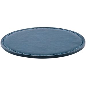 MidOcean Posa PU Round Coaster in Navy Navy MidOcean Posa PU Round Coaster in Navy Navy