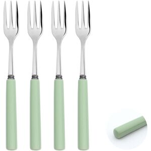 Glim & Glam Dessert Pastry Forks Porelain Handle 18/8 Stainless Steel Turquoise x4 Turquoise Glim & Glam Dessert Pastry Forks Porelain Handle 18/8 Stainless Steel Turquoise x4 Turquoise