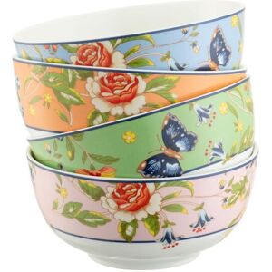 Aynsley China 'Cottage Garden' Cereal Bowls set of 4 Multicolor Aynsley China 'Cottage Garden' Cereal Bowls set of 4 Multicolor