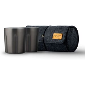 High Camp Flasks Firelight Tumbler 2-Pack + Soft Case Whisky Tumbler Glasses in Dark Grey Size: 2 Pack Dark Grey 2 Pack High Camp Flasks Firelight Tumbler 2-Pack + Soft Case Whisky Tumbler Glasses in Dark Grey Size: 2 Pack Dark Grey 2 Pack