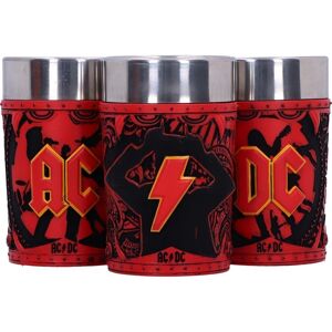 Nemesis Now AC/DC Collectible Shot Glass Set in Red Red Nemesis Now AC/DC Collectible Shot Glass Set in Red Red