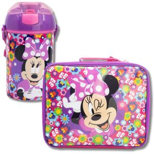 Minnie Mouse Women's 2 Piece Packed Lunch Set in Pink Pink Minnie Mouse Women's 2 Piece Packed Lunch Set in Pink Pink