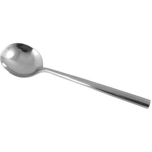 Orsina Modern Stainless Dessert Spoon, Versatile Spoon For Dessert, Sundae Spoon, Ice Cream Spoon, Pudding Spoon in Silver Silver Orsina Modern Stainless Dessert Spoon, Versatile Spoon For Dessert, Sundae Spoon, Ice Cream Spoon, Pudding Spoon in Silver Silver