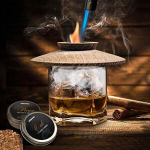 Menkind Whisky Essentials Whisky Smoker Kit Wood Infuser With Torch in Brown Brown Menkind Whisky Essentials Whisky Smoker Kit Wood Infuser With Torch in Brown Brown