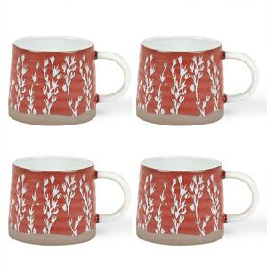 Eden Project Purer Home X Set of 4 Ceramic Thyme Mug Multicolor Eden Project Purer Home X Set of 4 Ceramic Thyme Mug Multicolor