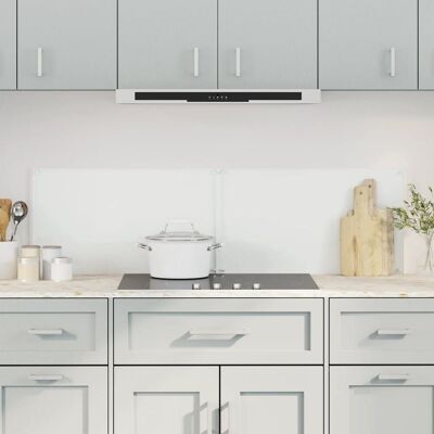 Berkfield Home Kitchen Backsplashes 2 pcs Transparent 70x40 cm Tempered Glass in Black Black 70x40 cm Berkfield Home Kitchen Backsplashes 2 pcs Transparent 70x40 cm Tempered Glass in Black Black 70x40 cm