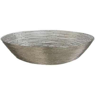 Premier Housewares Hege Nickel Wire Decorative Bowl - Decorative Bowl Premier Housewares Hege Nickel Wire Decorative Bowl - Decorative Bowl