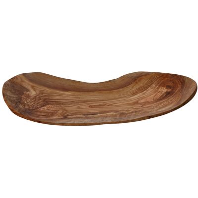 Orsina Kora Large Olive Wood Fruit Tray in Brown Brown Orsina Kora Large Olive Wood Fruit Tray in Brown Brown