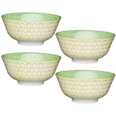 Kitchencraft Geometric Ceramic Bowl - Ceramic Bowl Kitchencraft Geometric Ceramic Bowl - Ceramic Bowl