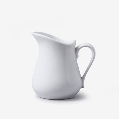 WM Bartleet & Sons Porcelain Traditional Milk Jug - 300ml - white - Milk Jug WM Bartleet & Sons Porcelain Traditional Milk Jug - 300ml - white - Milk Jug