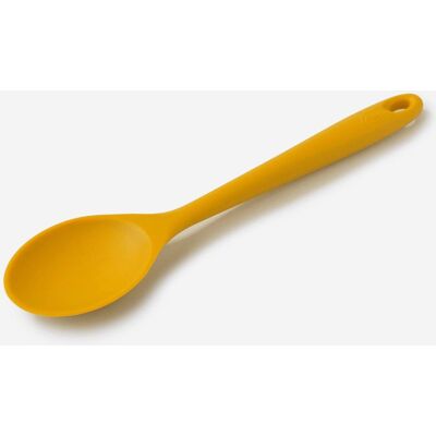 Zeal Silicone Cooking Spoon 28cm in Mustard Mustard Zeal Silicone Cooking Spoon 28cm in Mustard Mustard