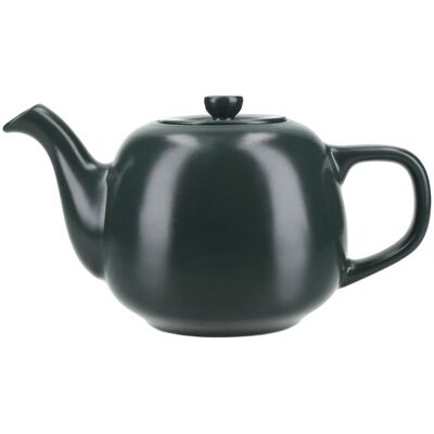 La Cafetiere Ceramic Teapot, Green, 600ml, Labelled in Green Green La Cafetiere Ceramic Teapot, Green, 600ml, Labelled in Green Green