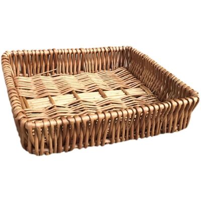 Generic Large Brown Wicker Basket - Basket Generic Large Brown Wicker Basket - Basket