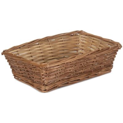 Red Hamper Tapered Split Willow Tray in Brown Brown Red Hamper Tapered Split Willow Tray in Brown Brown
