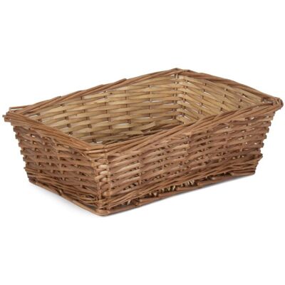 Red Hamper Tapered Split Willow Tray in Brown Brown Red Hamper Tapered Split Willow Tray in Brown Brown