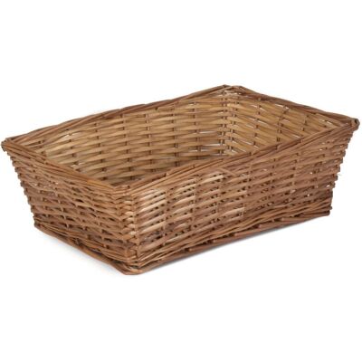 Red Hamper Tapered Split Willow Tray in Brown Brown Red Hamper Tapered Split Willow Tray in Brown Brown
