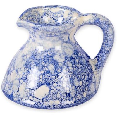 Verano Spanish Ceramics Burbujas Kitchen Dining Flat Based Ceramic Pourer Jug 14cm in Blue Blue Verano Spanish Ceramics Burbujas Kitchen Dining Flat Based Ceramic Pourer Jug 14cm in Blue Blue