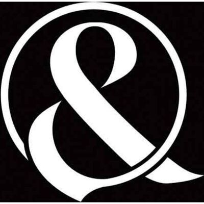 Of Mice & Men Cork Ampersand Coaster in Black Black Of Mice & Men Cork Ampersand Coaster in Black Black