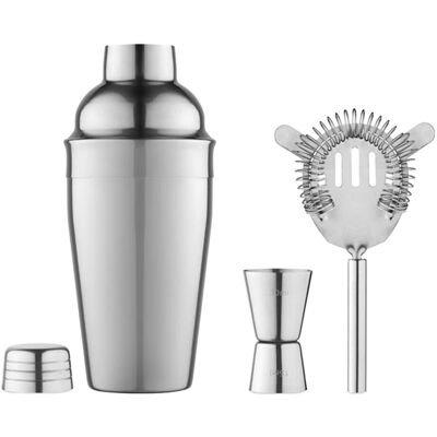 MidOcean Fizz Bar Set in Silver Silver MidOcean Fizz Bar Set in Silver Silver