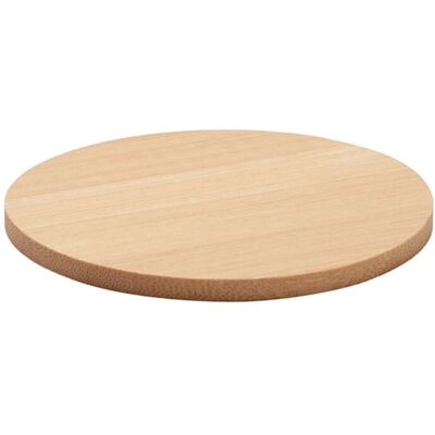 MidOcean Bayin Bamboo Round Coaster in Cream Cream MidOcean Bayin Bamboo Round Coaster in Cream Cream