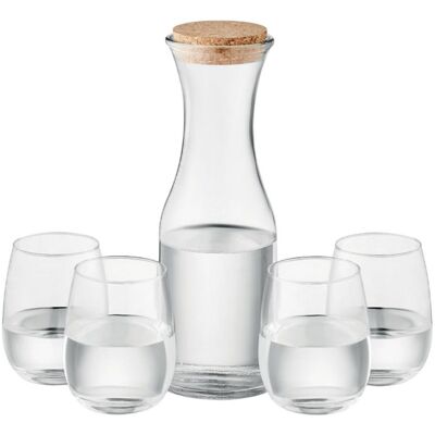MidOcean Piccadilly Glass Drinkware Set in Clear Clear MidOcean Piccadilly Glass Drinkware Set in Clear Clear