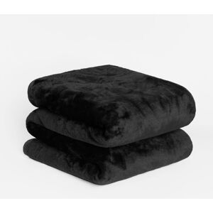 Dreamscene Luxury Faux Fur Large Mink Fleece Throw Blanket