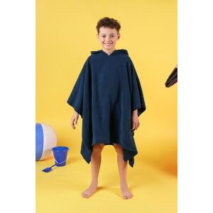 OHS Poncho Towel Absorbent Hood Quick Drying Beach Robe Childrens in Navy Navy OHS Poncho Towel Absorbent Hood Quick Drying Beach Robe Childrens in Navy Navy