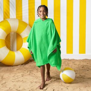 OHS Poncho Towel Absorbent Hood Quick Drying Beach Robe Childrens in Green Green OHS Poncho Towel Absorbent Hood Quick Drying Beach Robe Childrens in Green Green
