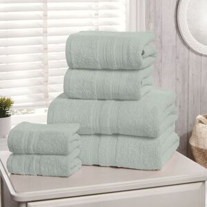 Rapport Home Camden Pure Cotton 6 Piece Towel Bale in Duck Egg Blue Duck Egg Blue Rapport Home Camden Pure Cotton 6 Piece Towel Bale in Duck Egg Blue Duck Egg Blue