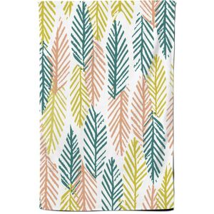 Warren Reed - Designer Scandinavian Style Foliage Tea Towel in Green Green Warren Reed - Designer Scandinavian Style Foliage Tea Towel in Green Green