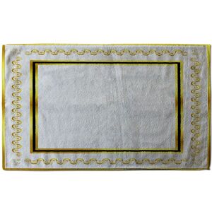 Benjamin Tate Design Ancient Egyptian Gold Border Soft Bath Towel Gold Benjamin Tate Design Ancient Egyptian Gold Border Soft Bath Towel Gold