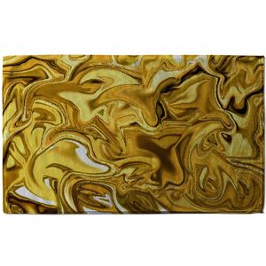 Benjamin Tate Design Golden Liquid Soft Bath Towel in Gold Gold Benjamin Tate Design Golden Liquid Soft Bath Towel in Gold Gold