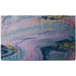 Benjamin Tate Design Blue & Pink Marble Soft Bath Towel in Purple Purple Benjamin Tate Design Blue & Pink Marble Soft Bath Towel in Purple Purple