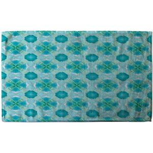 Benjamin Tate Design Green Cool Boho Chic Summer Soft Bath Towel in Blue Blue Benjamin Tate Design Green Cool Boho Chic Summer Soft Bath Towel in Blue Blue