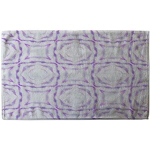 Benjamin Tate Design Purple Brilliant Boho Soft Bath Towel in Pink Pink Benjamin Tate Design Purple Brilliant Boho Soft Bath Towel in Pink Pink