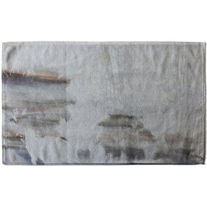 Benjamin Tate Design Silver Palm Soft Bath Towel in Pink Pink Benjamin Tate Design Silver Palm Soft Bath Towel in Pink Pink