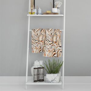 Benjamin Tate Design Warm Toned Liquid Marble Soft Bath Towel in Green Green Benjamin Tate Design Warm Toned Liquid Marble Soft Bath Towel in Green Green