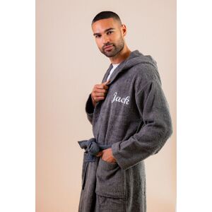 Lulabay Men's Personalised MR Terry Towelling Robe in Silver Size: Large/XL Silver L/XL Lulabay Men's Personalised MR Terry Towelling Robe in Silver Size: Large/XL Silver L/XL