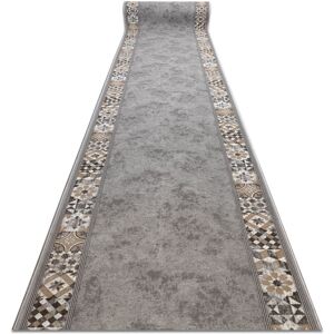 RugsX Anti-Slip Murcia Runner in Grey Size: 80 cm x 130 cm Grey 80 cm x 130 cm RugsX Anti-Slip Murcia Runner in Grey Size: 80 cm x 130 cm Grey 80 cm x 130 cm
