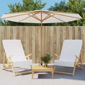 Berkfield Home Beach Towels 2 pcs White 60x135 cm Fabric 400 GSM White Berkfield Home Beach Towels 2 pcs White 60x135 cm Fabric 400 GSM White