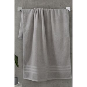 Catherine Lansfield 'Zero Twist' Bath Towel in Silver Silver Catherine Lansfield 'Zero Twist' Bath Towel in Silver Silver