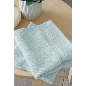 Catherine Lansfield 'Zero Twist' Face Cloth Pair in Duck Egg Blue Duck Egg Blue Catherine Lansfield 'Zero Twist' Face Cloth Pair in Duck Egg Blue Duck Egg Blue