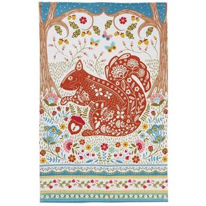 Ulster Weavers 'Woodland Squirrel' Animal Print 100% Cotton Tea Towel in Orange Orange Ulster Weavers 'Woodland Squirrel' Animal Print 100% Cotton Tea Towel in Orange Orange