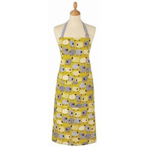Ulster Weavers 'Dotty Sheep' Animal Print 100% Cotton Apron in Yellow Yellow Ulster Weavers 'Dotty Sheep' Animal Print 100% Cotton Apron in Yellow Yellow