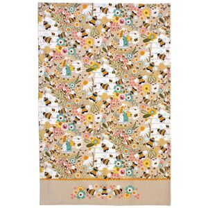Ulster Weavers 'Bee Keeper' Animal Print 100% Cotton Tea Towel in Natural Natural Ulster Weavers 'Bee Keeper' Animal Print 100% Cotton Tea Towel in Natural Natural